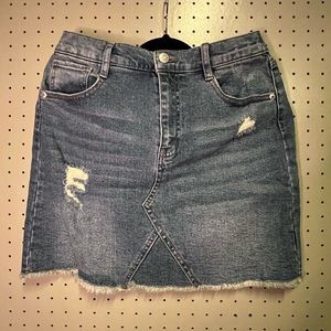 Target Jean shirt with elastic waist band